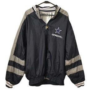 VINTAGE 90s Pro Cowboys Reversible Windbeaker